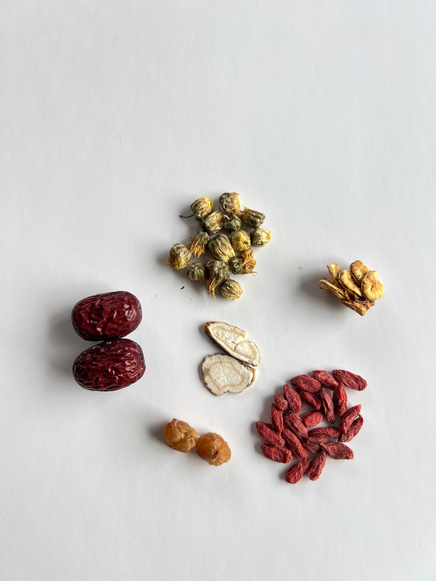 Healthy Floral Ginseng Tea